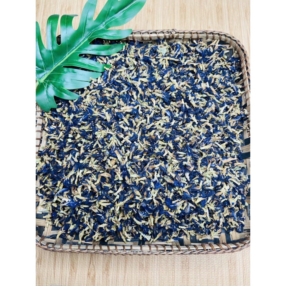 HOA ĐẬU BIẾC DRIED BUTTERFLY PEA FLOWER Trà hoa đâu biếc sấy khô tự nhiên tinh khiết | Bạch Hương Thảo