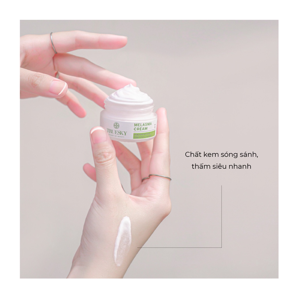 Kem nám và tàn nhang Truesky Melasma Cream chiết xuất tảo biển 20g