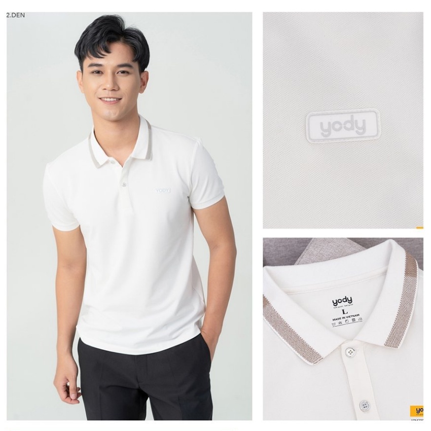 Áo Phông Polo Nam YODY Mắt Chim Chất Thun Cotton Ngắn Tay Có Cổ, Phần Cổ Và Bo Tay Áo Tỉ Mỉ  Mã SP APM3299