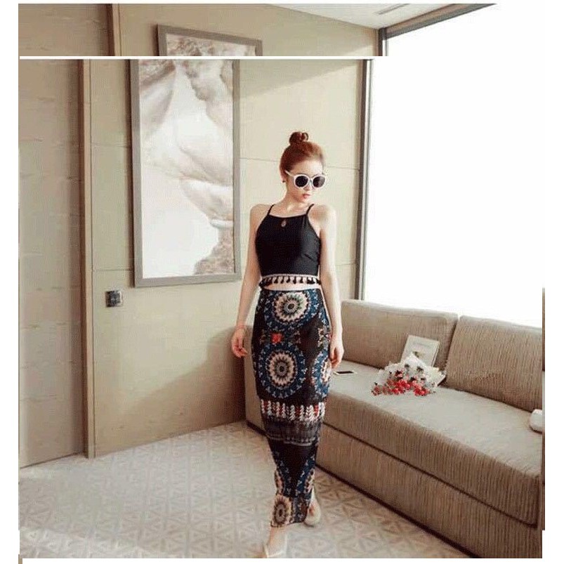 Đồ bơi bikini kèm khăn choàng thời thượng | BigBuy360 - bigbuy360.vn