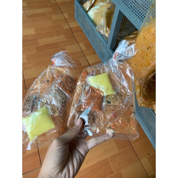 Bánh tráng bơ tôm gói nhỏ