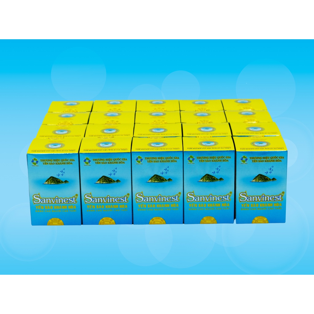 Nước yến sào Sanvinest Khánh Hòa dành cho người cao tuổi đóng lọ 70ml