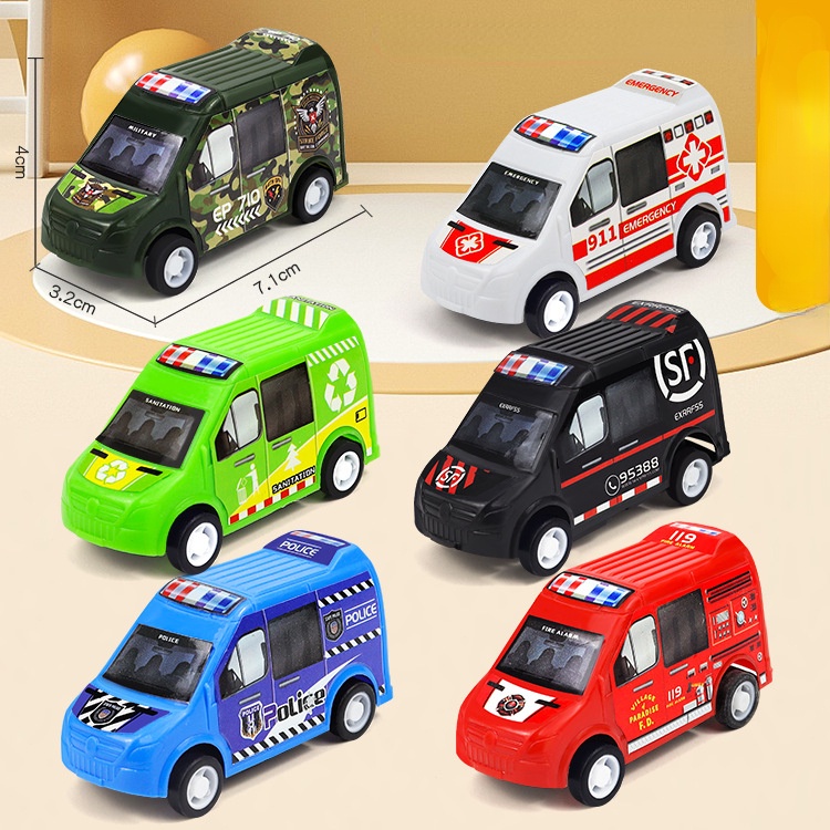 Mô Hình Đồ Chơi Xe Hơi Hoạt Hình One Piece Mini Bằng Nhựa