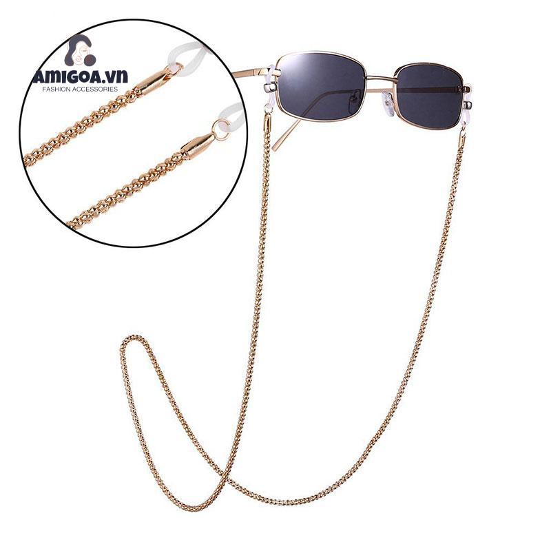 Dây Xích Kim Loại Đeo Mắt Kính Chống Trượt Tùy Chỉnh Tiện Dụng