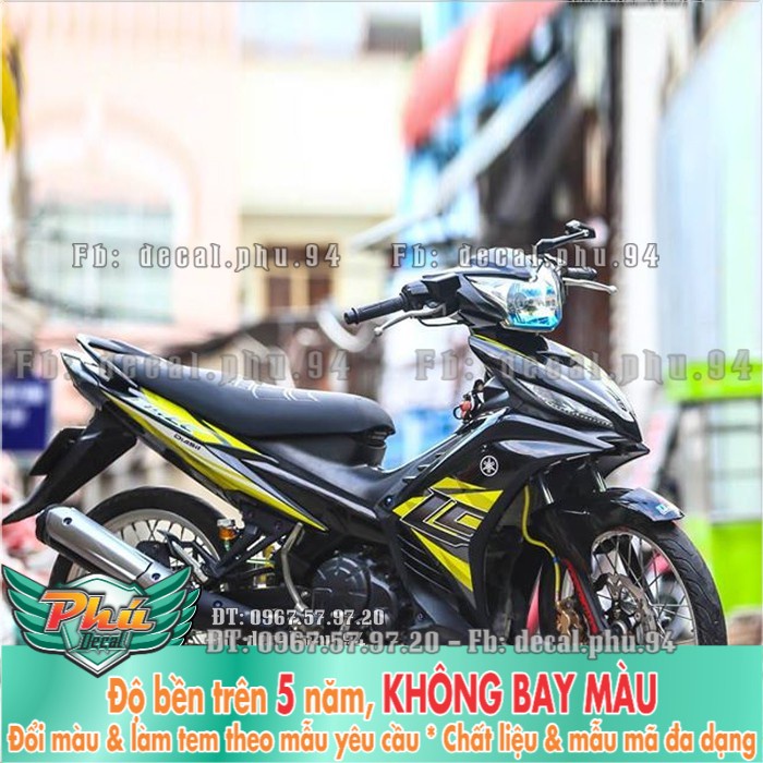 Tem rời EX 2011 LC vàng đen (P) -1