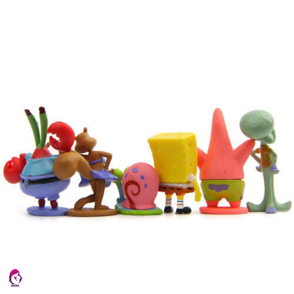 6pcs Doll Toy PVC Action Collection Children Birthday Christmas Gift Decoration Props