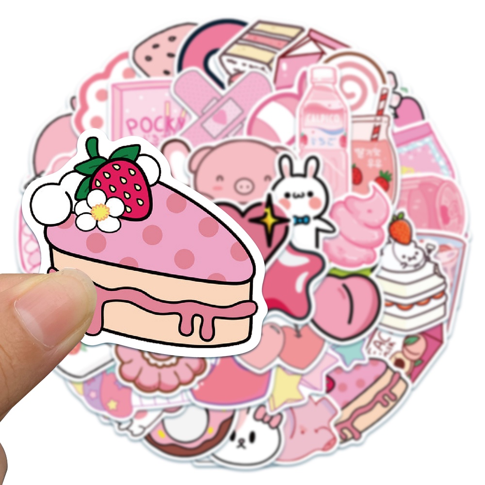 Bộ 10 / 50 Miếng Dán Chống Thấm Nước Họa Tiết Hoạt Hình Dễ Thương