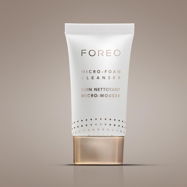 Sữa rửa mặt Foreo Micro Foam 20ml, chứa axit amin và vitamin E dạng bọt mịn thích hợp dùng cho máy rửa mặt 100% auth