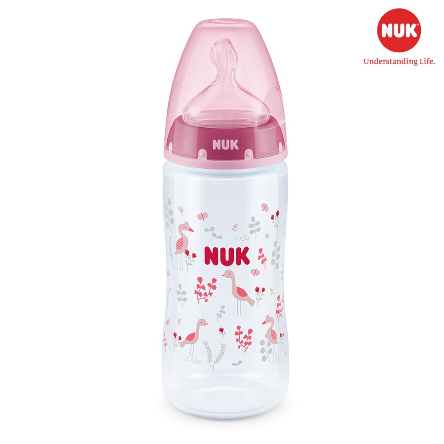 [Chính Hãng] Bình Sữa NUK Nature Sense Nhựa PP 150ml, 260ml, 300ml