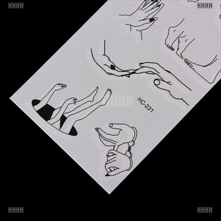 Hình Xăm Dán Dạng Lật Độc Đáo Cá Tính
