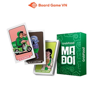 Thẻ bài trò chơi Ma Đói Grabfood - BoardgameVN