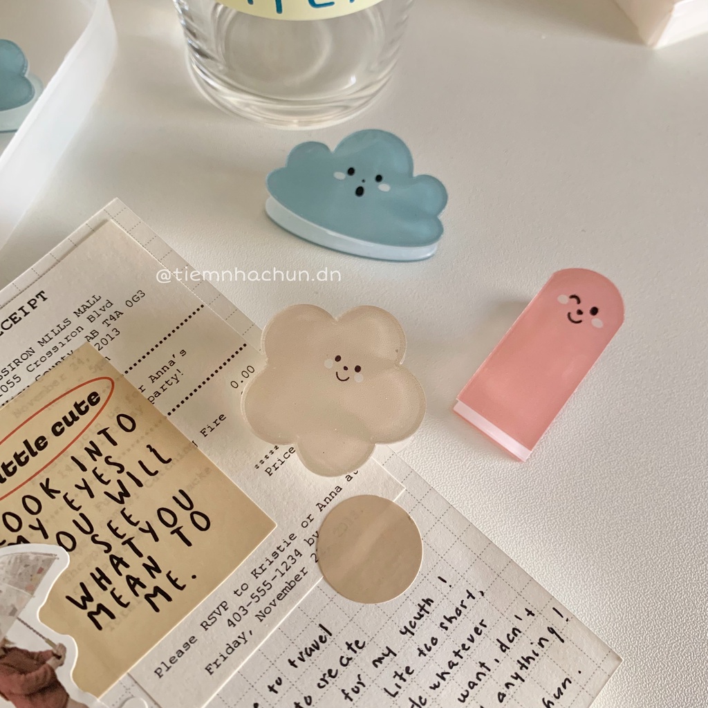 KẸP GIẤY COLOR POP COLORFUL (ảnh thật) - Tiệm nhà Chun