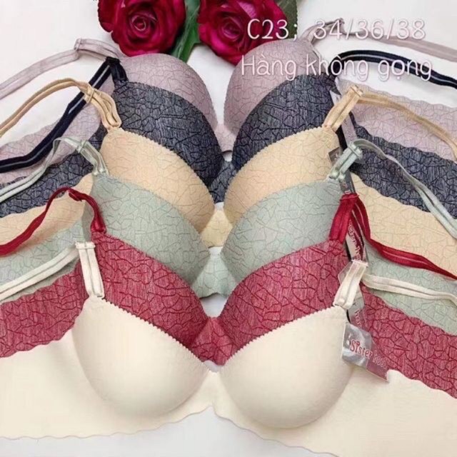 Áo ngực ko gọng thái lan đệm dày 5cm c23