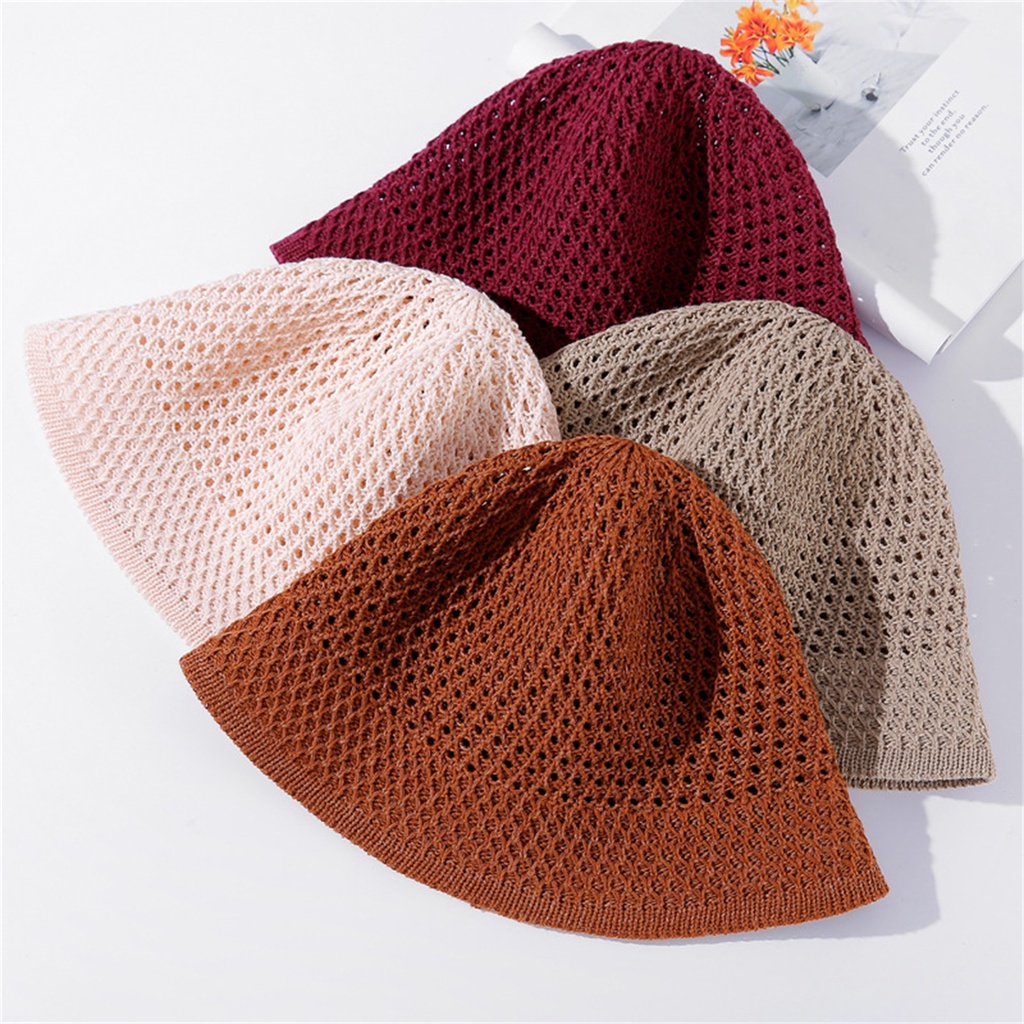 Nón Tai Bèo Chất Liệu Polyester Thoáng Khí Chống Tia UV Kiểu Dáng Thanh Lịch Cho Nữ