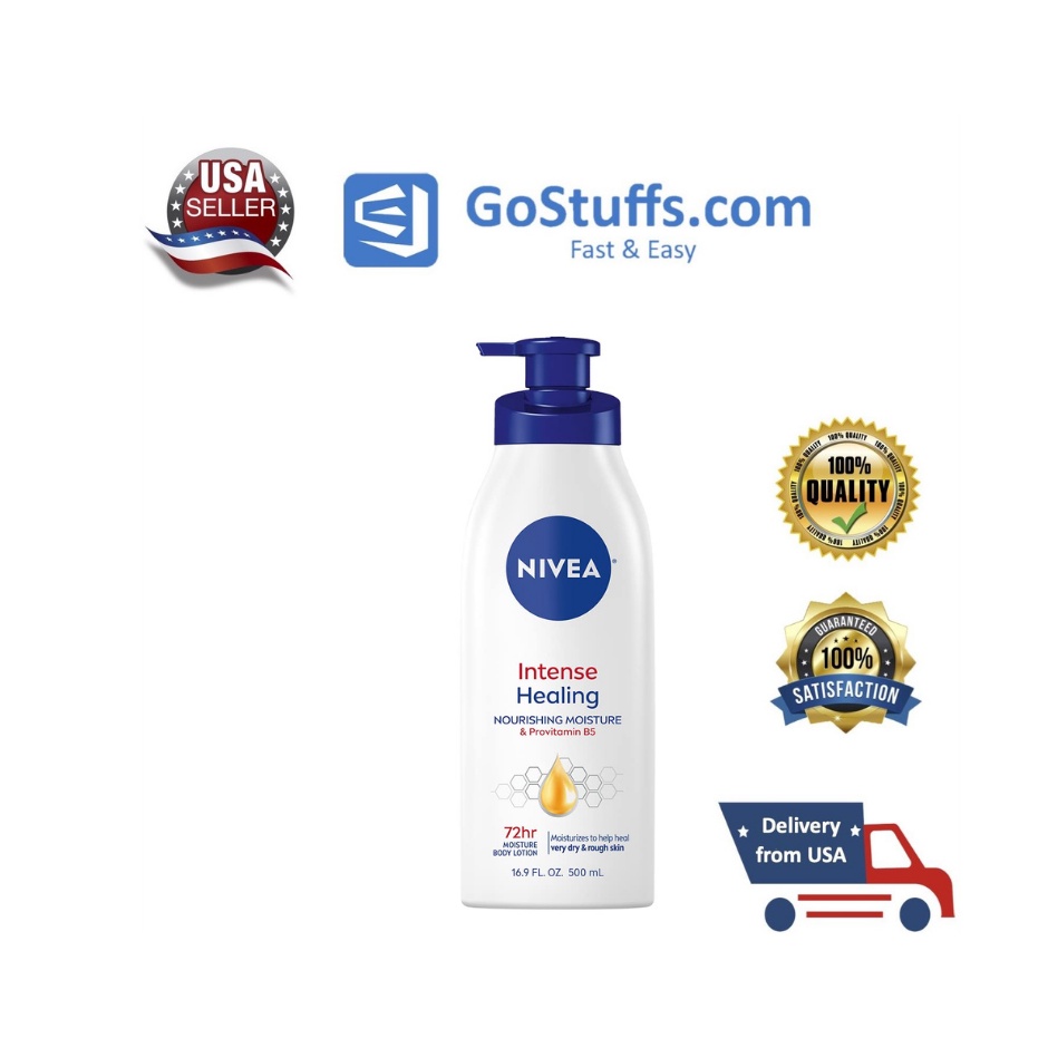 Dưỡng thể giữ ẩm da cho da khô NIVEA Intense Healing Body Lotion