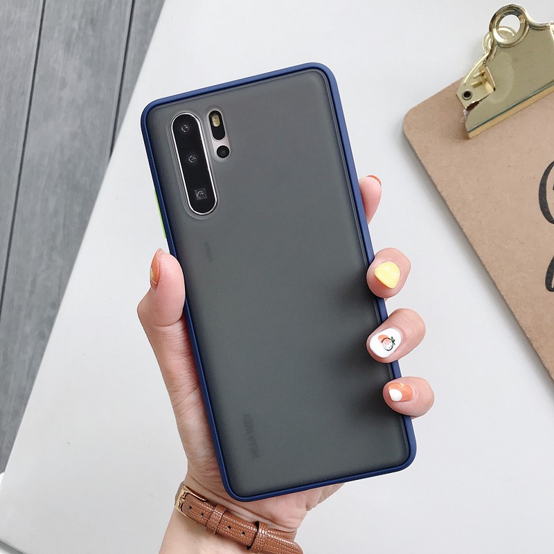 Ốp điện thoại màu nhám cho Huawei P 30 P30 Pro P30 lite Mate 20 Mate 20 Pro