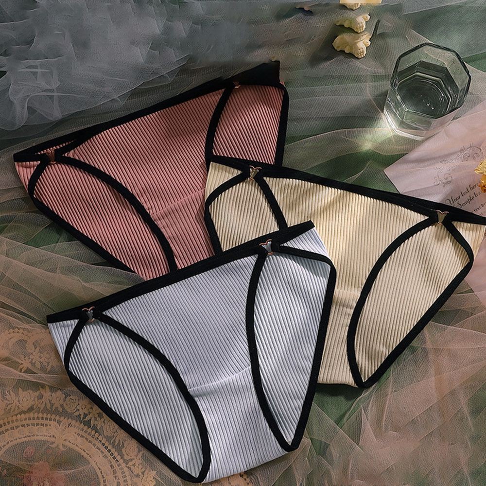 Quần Lót Cotton Lọt Khe Phối Ren Quyến Rũ Dành Cho Nữ