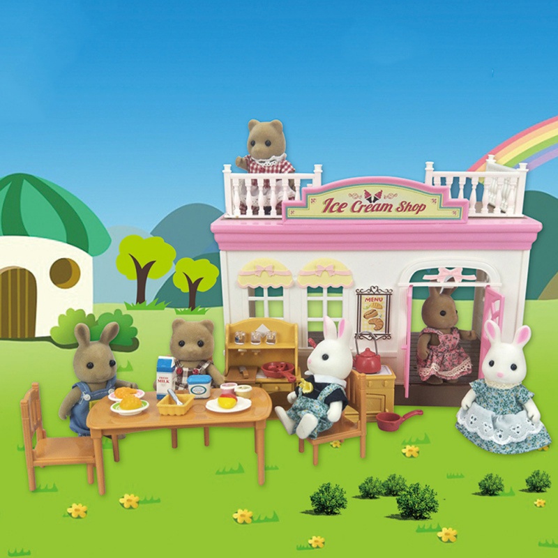 Bộ Nội Thất Nhà Búp Bê Tỉ Lệ 1: 12