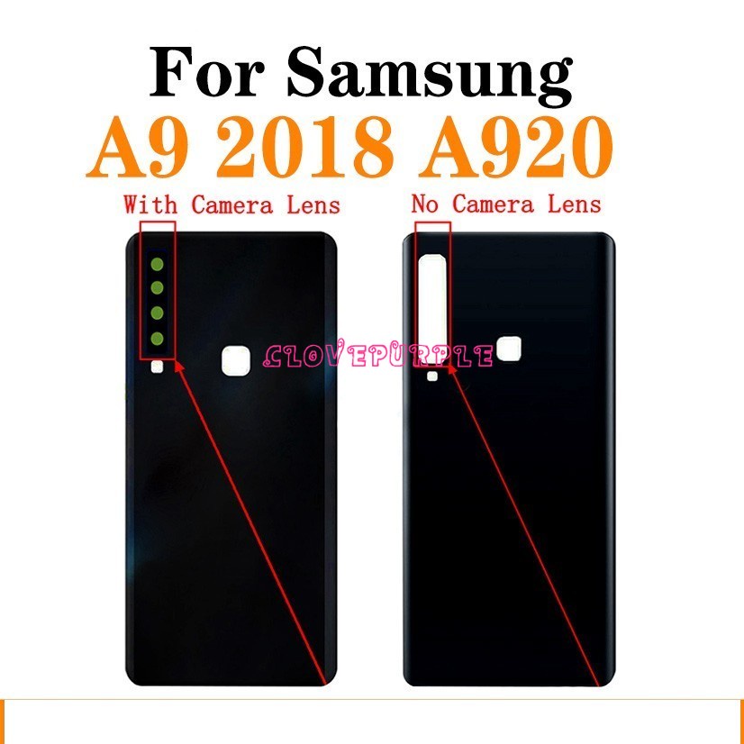 Nắp lưng điện thoại mặt kính thay thế chuyên dụng cho SAMSUNG GALAXY A9 2018 A9S A920F A9200 A920