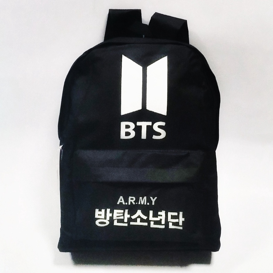 Balo đi học, đi chơi dạng nhỏ Balo thời trang ARMY nhóm nhạc BTS.