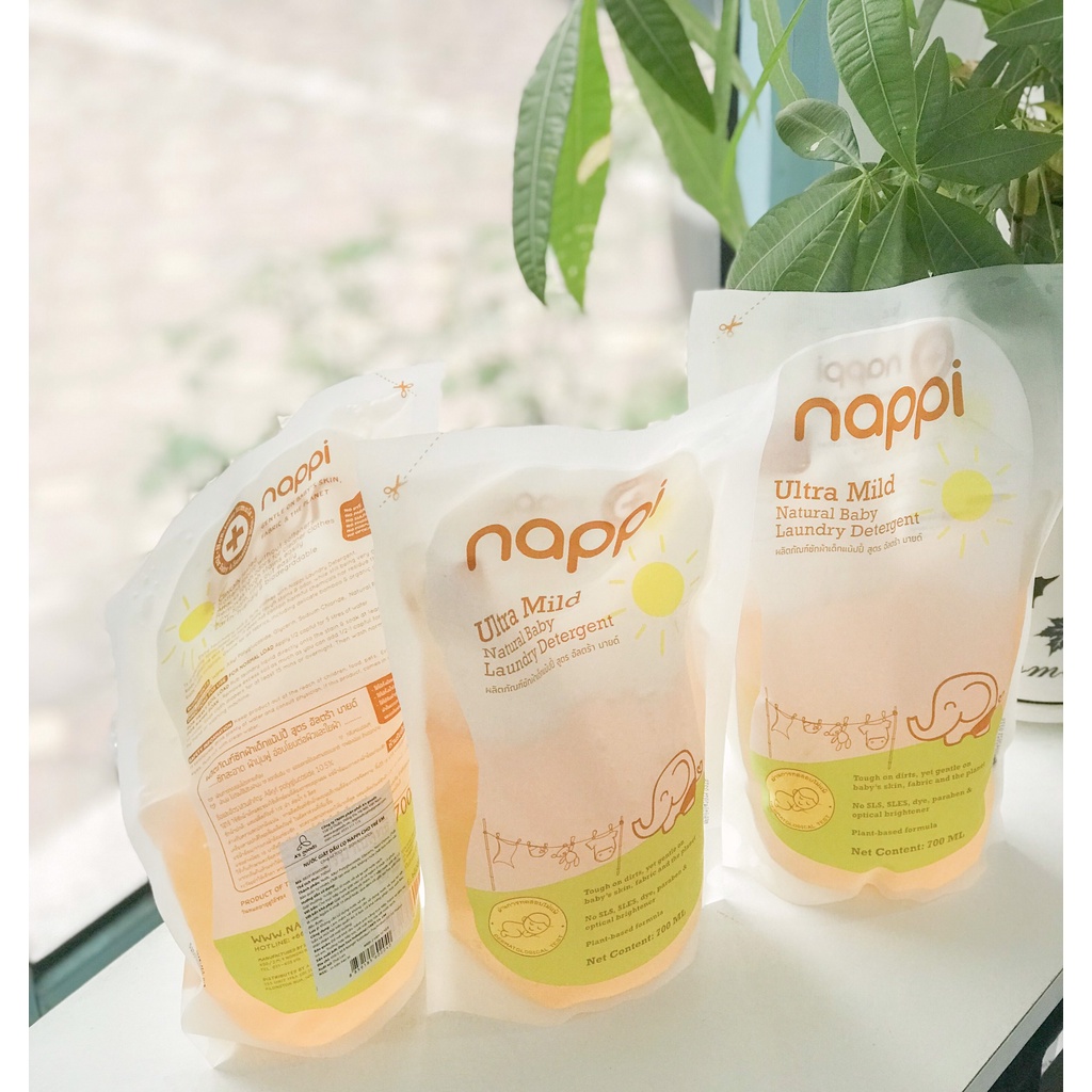 Nước giặt dầu cọ Nappi túi 700ml