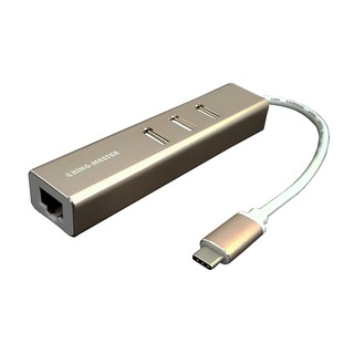 CÁP TYPE C SANG LAN 10/100 (480Mbps) VÀ 3 CỔNG USB 2.0 CHÍNH HÃNG KING-MASTER KM007