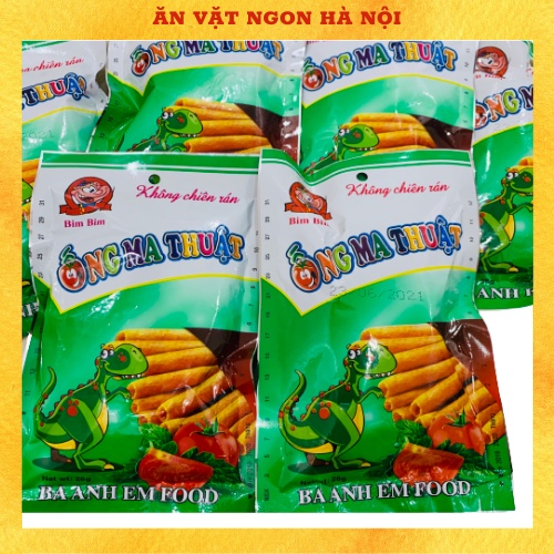 10 Gói Bim Bim Snack Ống Ma Thuật Ba Anh Em Food Đồ Ăn Vặt Cổng Trường Giòn Ngon Giá Rẻ Tuyệt Vời