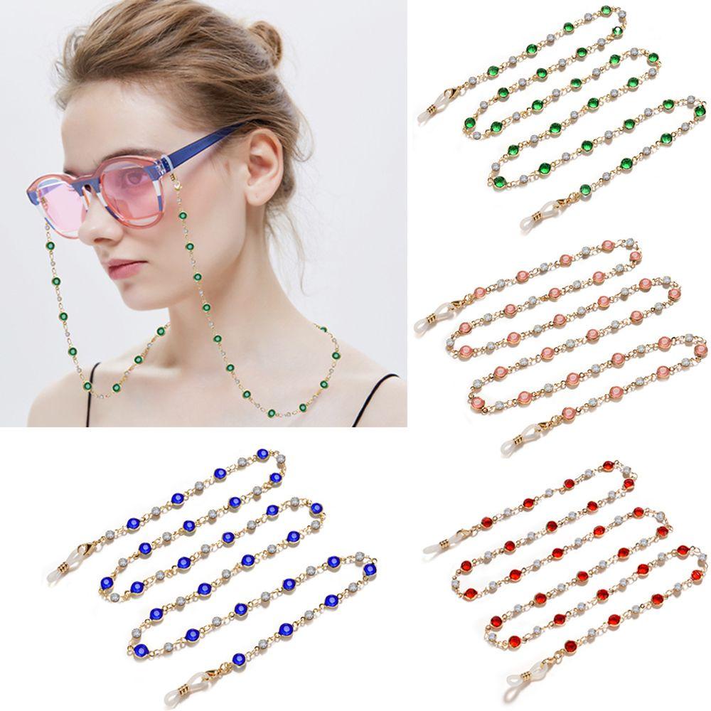 Dây Chuỗi Hạt Thủy Tinh Cổ Điển Đeo Mắt Kính|Phụ Kiện Đeo Mắt Chuyên Dụng Chất Lượng