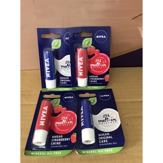 Son dưỡng NIVEA không màu - Giữ cho đôi môi luôn mềm mịn ( Hàng chính hãng)