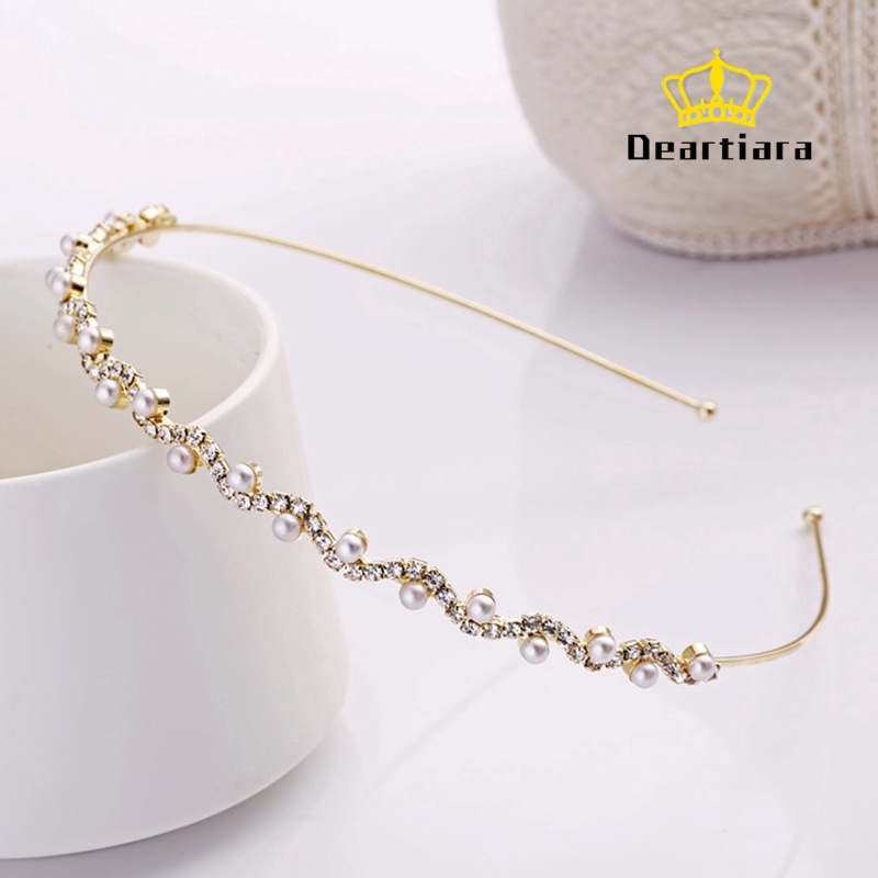 Cài Tóc Đính Ngọc Trai Phong Cách Hàn Quốc Cho Nữ