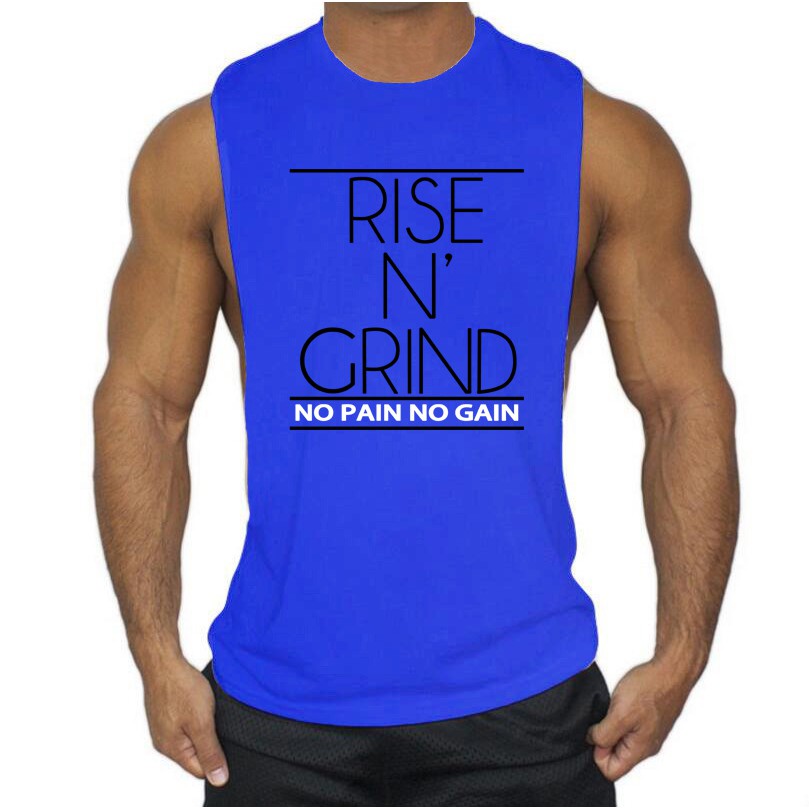 [ Mã 151FASHIONSALE1 giảm 10K đơn 50K ] Áo ba lỗ dạng tank top mặc tập gym cho nam chất liệu cotton