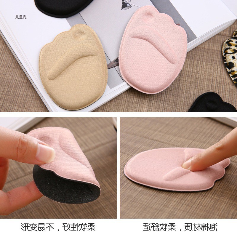 Cặp lót giày cao gót  chất liệu cao su non cực êm ngón chân loại đẹp Cloveshop68