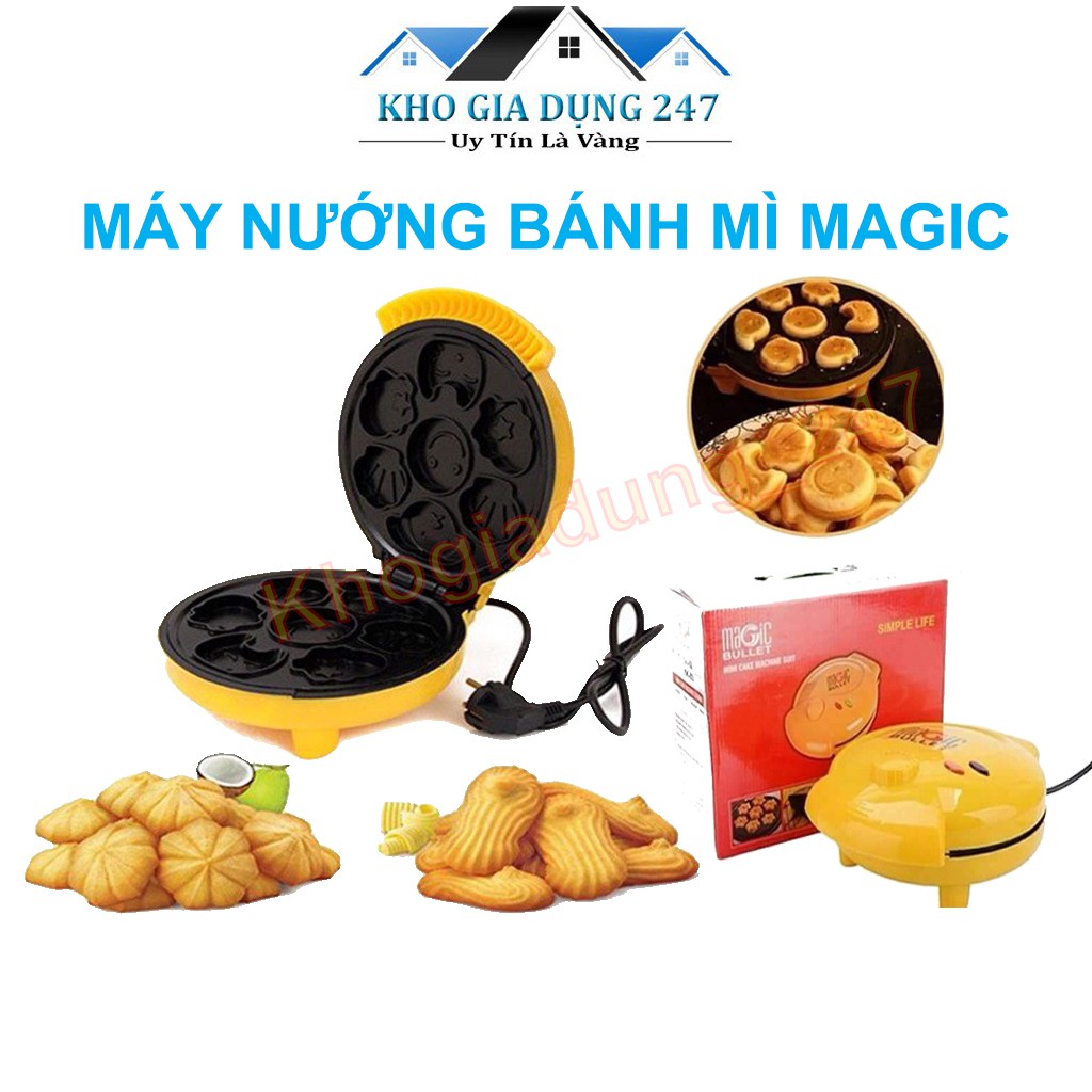 Máy Nướng Bánh Magic Hình Thú - Đẹp Mắt, Nhỏ Gọn, Nhiều Hình Vui Nhộn Ưa Mắt Nhìn Rất Phù Hợp Với Trẻ Con