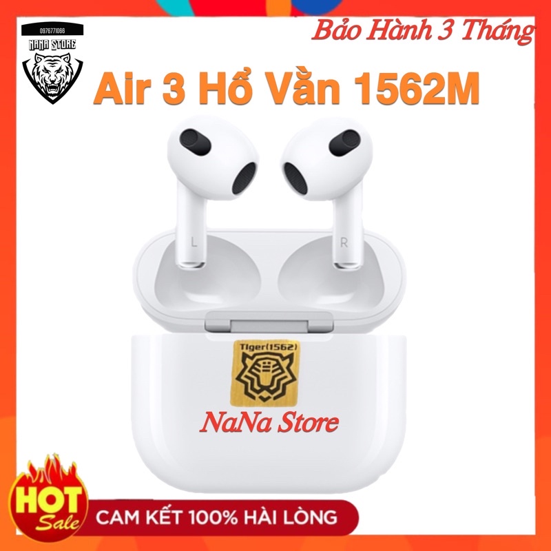 Tai Nghe Bluetooth TWS Ap3 1562M ( Âm Thanh Không Gian ) Main Hổ - Chip 1562M , Định Vị - Đổi Tên [ Bảo Hành Hậu Đãi ]