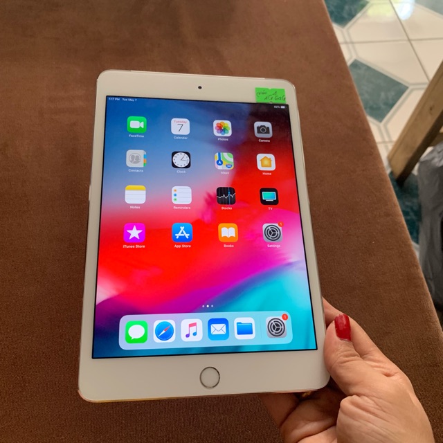 IPad mini 4 sử dụng sim 4G và wifi 128GB màu trắng