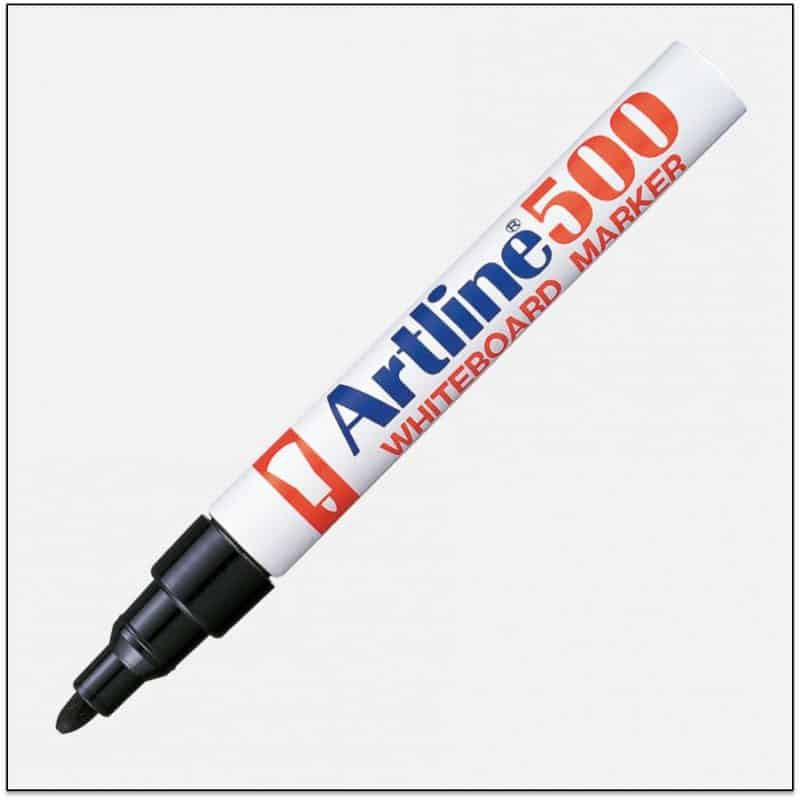 Bút lông viết bảng mực đậm Artline EK-500 - Màu đen (Black)