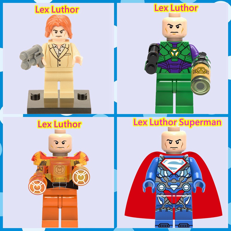 Bộ Đồ Chơi Lắp Ráp Mô Hình Superman Lex Luthor