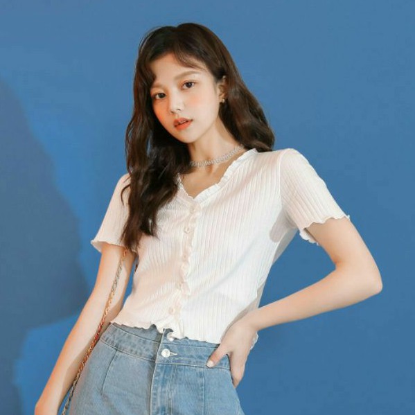 ÁO CRT TAY NGẮN BÈO CÚC CÀI A4-BCC | BigBuy360 - bigbuy360.vn