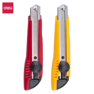 Dao Rọc Giấy Lớn DELI 2043 - Khóa Vặn Chắc Chắn