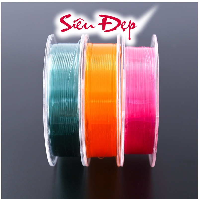 Cước câu cá SIÊU ĐẸP - TẢI CÁ KHỎE - Dài 100m - Giá rẻ nhất - Câu tay, câu máy, câu đơn, câu đài, lăng-xê, lục, lure...