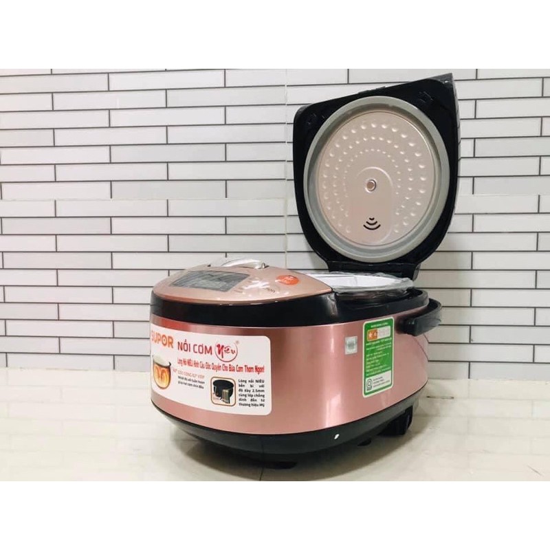 Nồi cơm điện Niêu Supor 1.5L CFXB40FC33VN chính hãng | BigBuy360 - bigbuy360.vn
