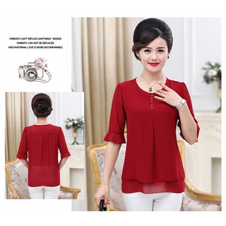 tk193n- áo voan trung niên tay lỡ s-6xl