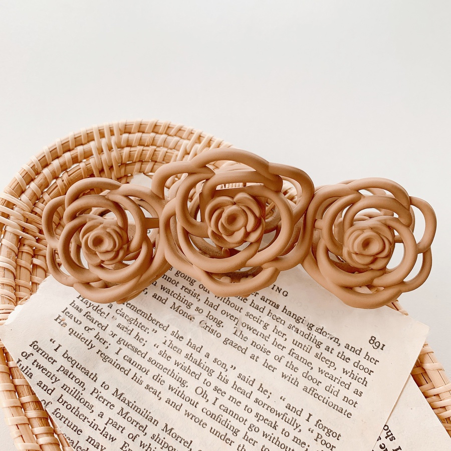 Kẹp Tóc Hình Bông Hoa Thời Trang Hàn Quốc Kiểu Cổ Điển Cho Nữ