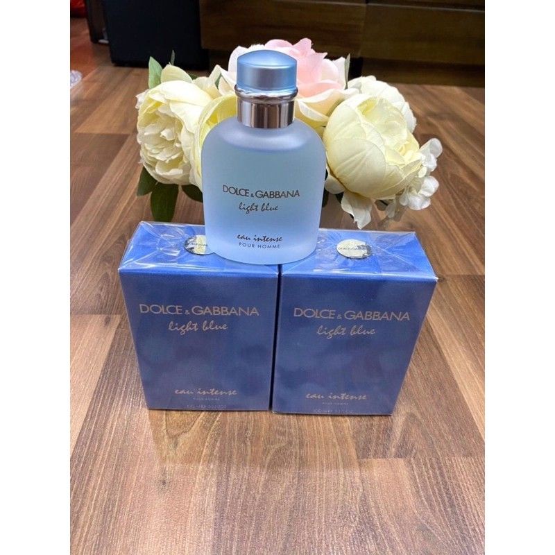 Nước hoa Nam  DOLCE & GABBANA - LIGHT BLUE EAU INTENSE POUR HOMME