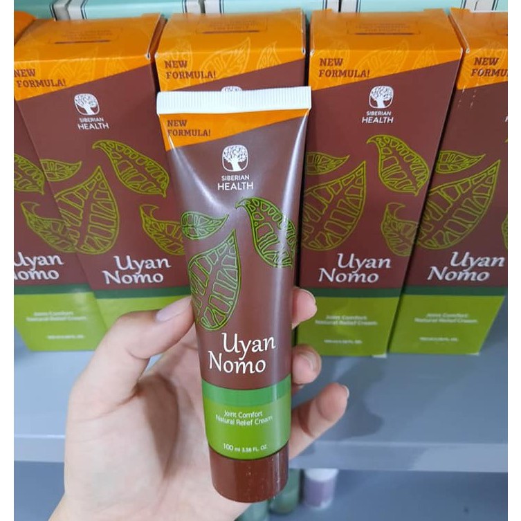 Kem xoa Siberian Uyan Nomo Joint Comfort Natural Relief Cream, Hỗ trợ giảm đau khớp - tuýt 10ml