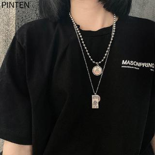 Vòng Cổ Dài Phong Cách Hip Hop Đường Phố Hàn Quốc Cá Tính Dễ Phối Đồ