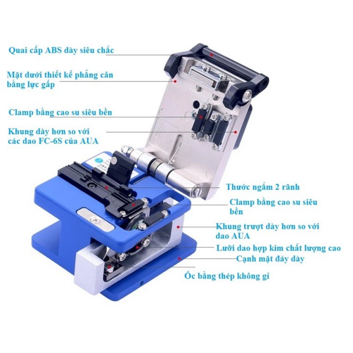 Dao cắt sợi quang FC-6S - Dao cắt quang FC 6S - Thiết bị cắt quang - Máy cắt sợi quang