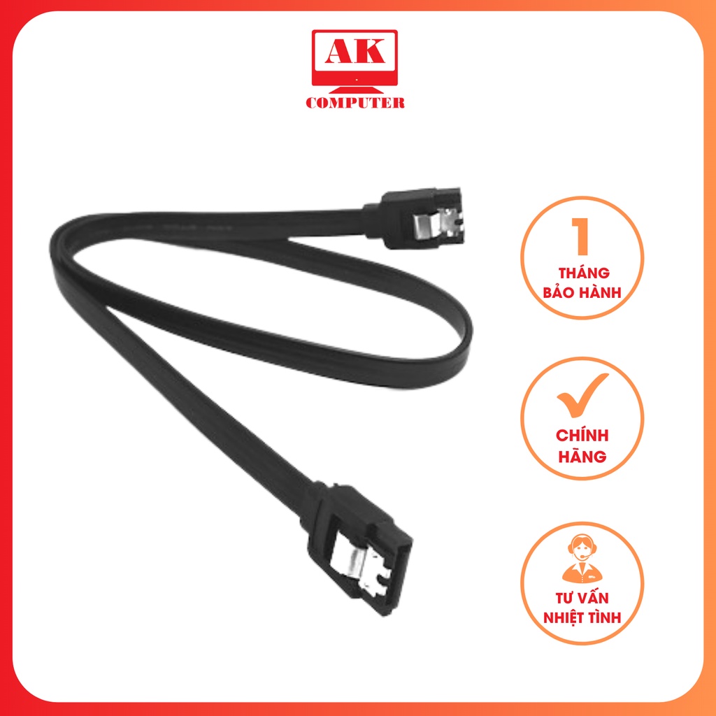 Dây Cáp Ổ Cứng Máy Tính Sata 3 Dành Cho Ổ Cứng HDD SSD Dây Sata Hai Đầu Thẳng