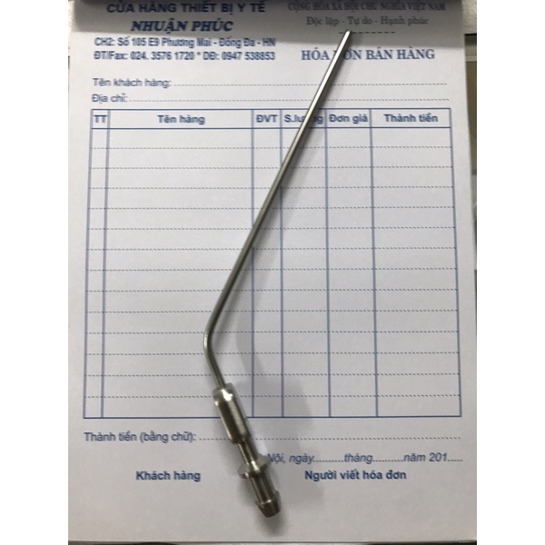 Ống hút tai - mũi - họng