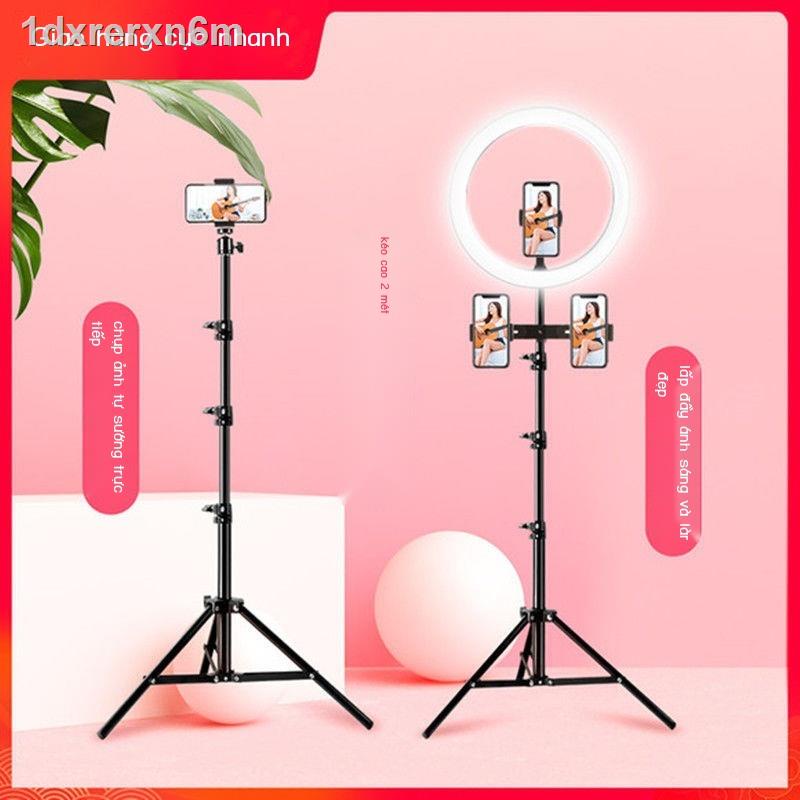 1dxrerxn6mGiá đỡ điện thoại di động chân máy trực tiếp tính để bàn vẻ đẹp lấp đầy ánh sáng neo rung sel